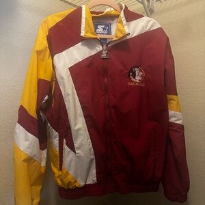 FLORIDA STATE vintage Windbreaker (perfect for game days!! Go noles)